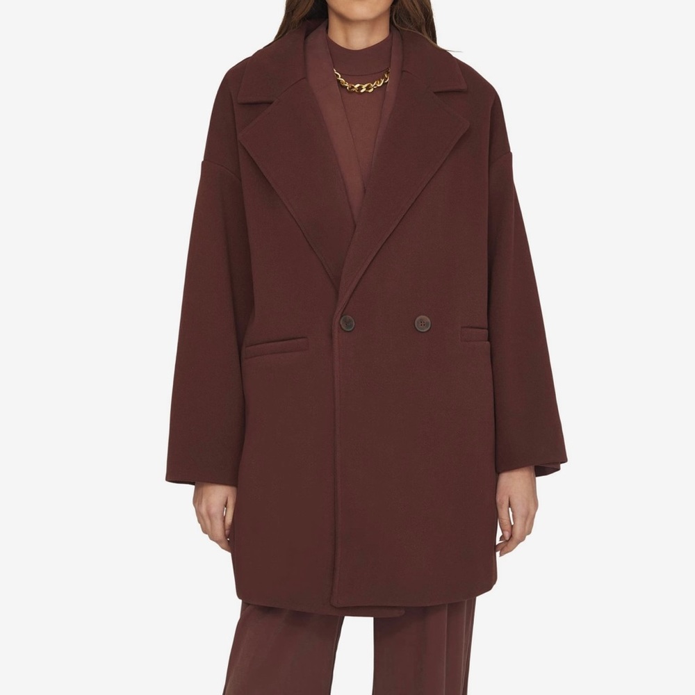 WeWoreWhat Oversized Faux Wool Jacket NWT